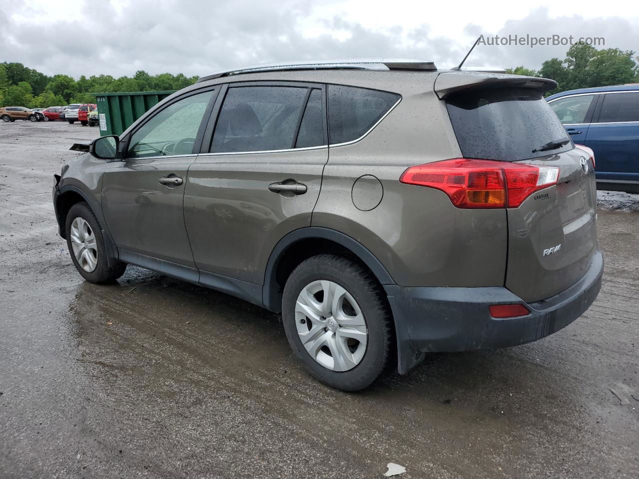 2015 Toyota Rav4 Le Желто-коричневый vin: JTMBFREV7FD127636