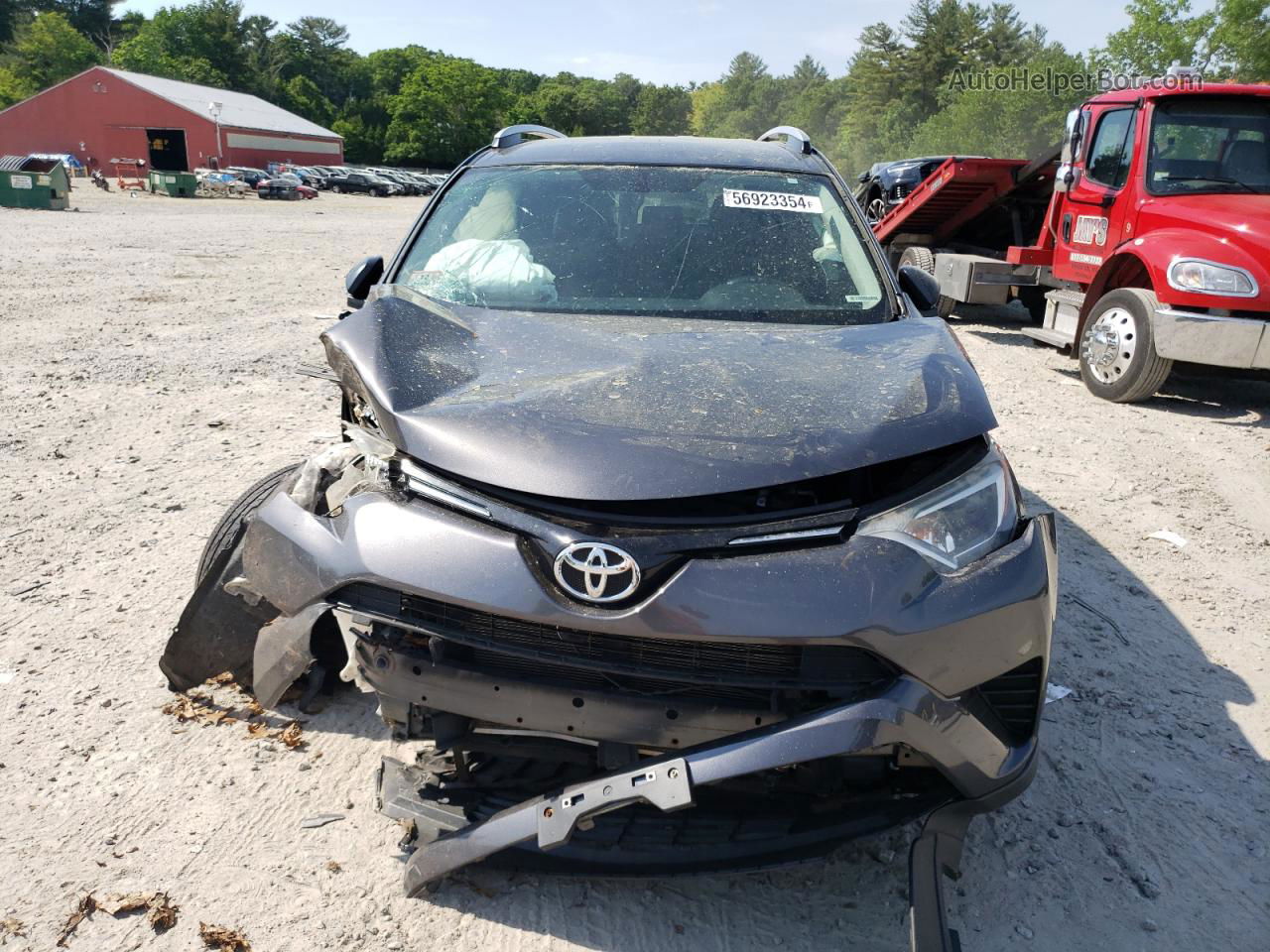 2016 Toyota Rav4 Le Gray vin: JTMBFREV7GJ092938