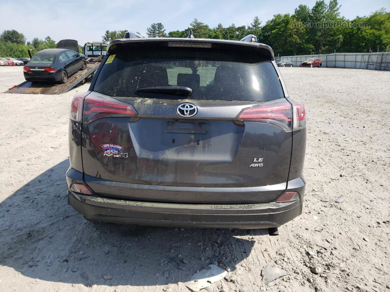 2016 Toyota Rav4 Le Gray vin: JTMBFREV7GJ092938