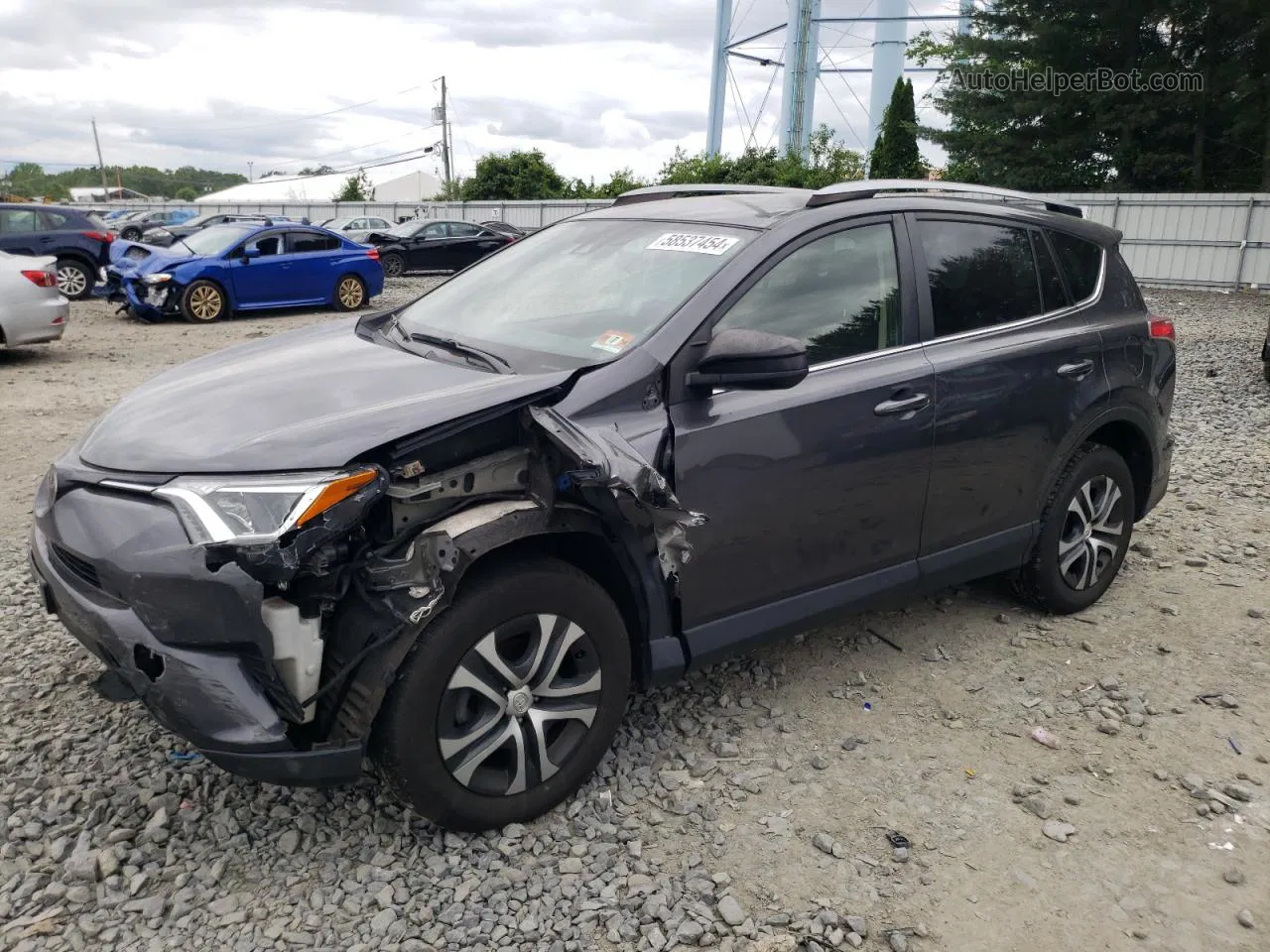 2017 Toyota Rav4 Le Gray vin: JTMBFREV7HJ708333