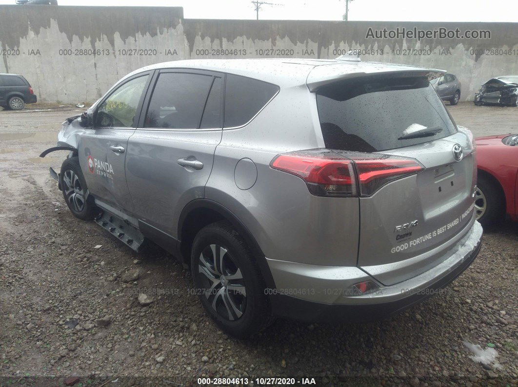 2018 Toyota Rav4 Le Silver vin: JTMBFREV7JJ245244