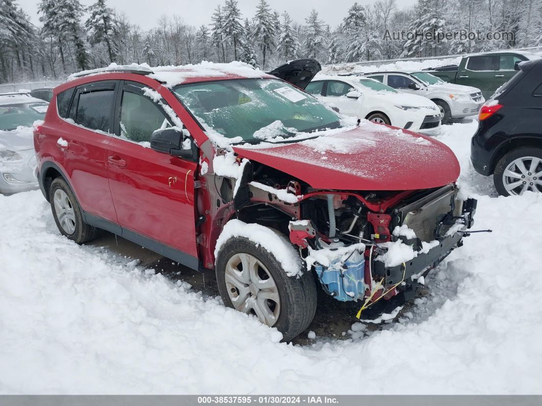 2015 Toyota Rav4 Le Red vin: JTMBFREV8FJ018328