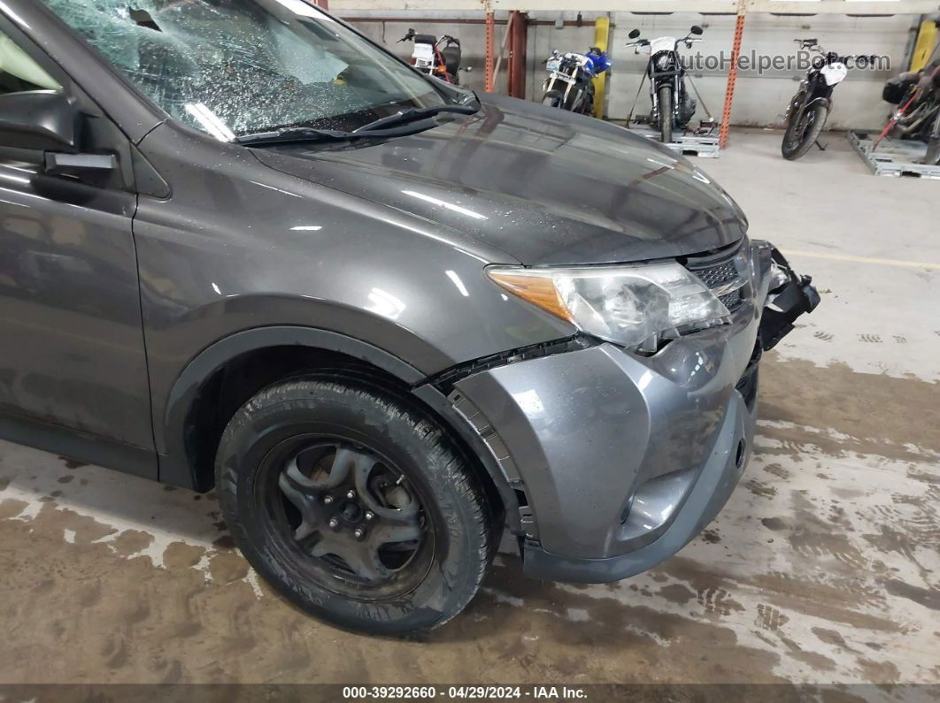 2015 Toyota Rav4 Le Серый vin: JTMBFREV8FJ030060