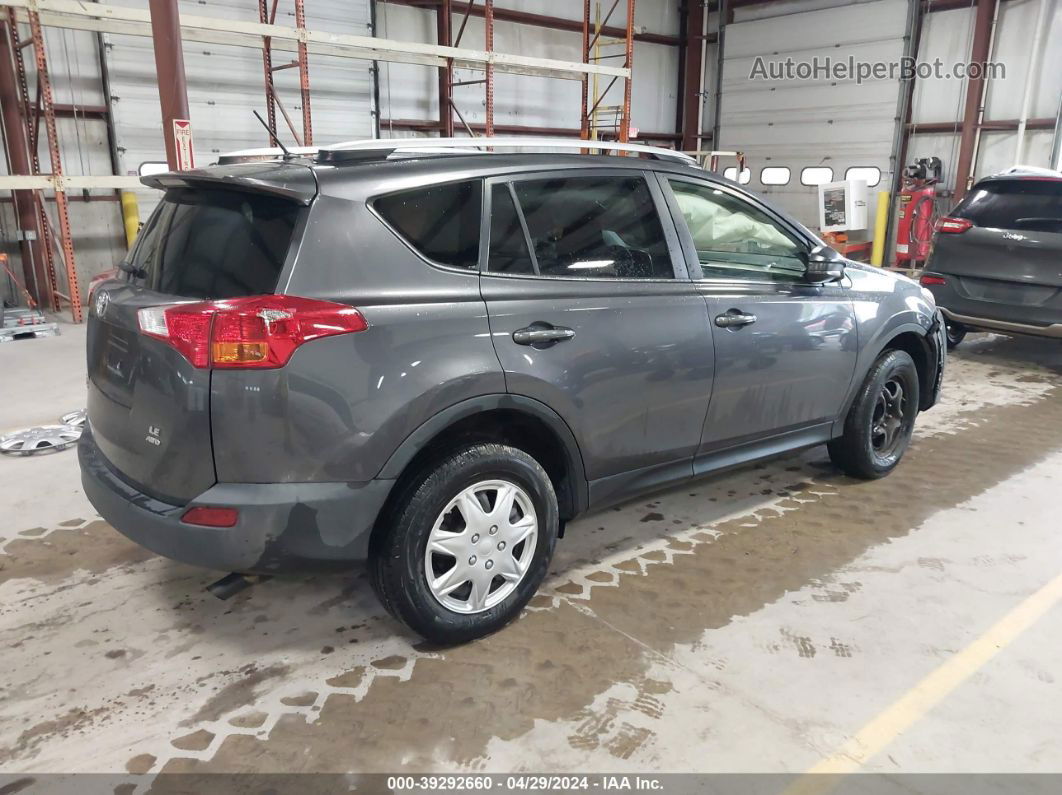 2015 Toyota Rav4 Le Gray vin: JTMBFREV8FJ030060