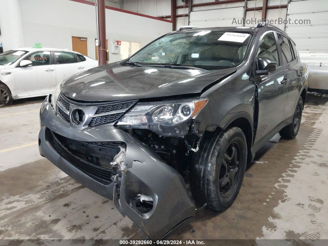 2015 Toyota Rav4 Le Серый vin: JTMBFREV8FJ030060