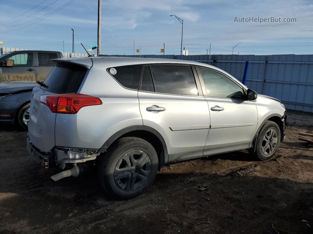 2015 Toyota Rav4 Le Gray vin: JTMBFREV9FJ022923