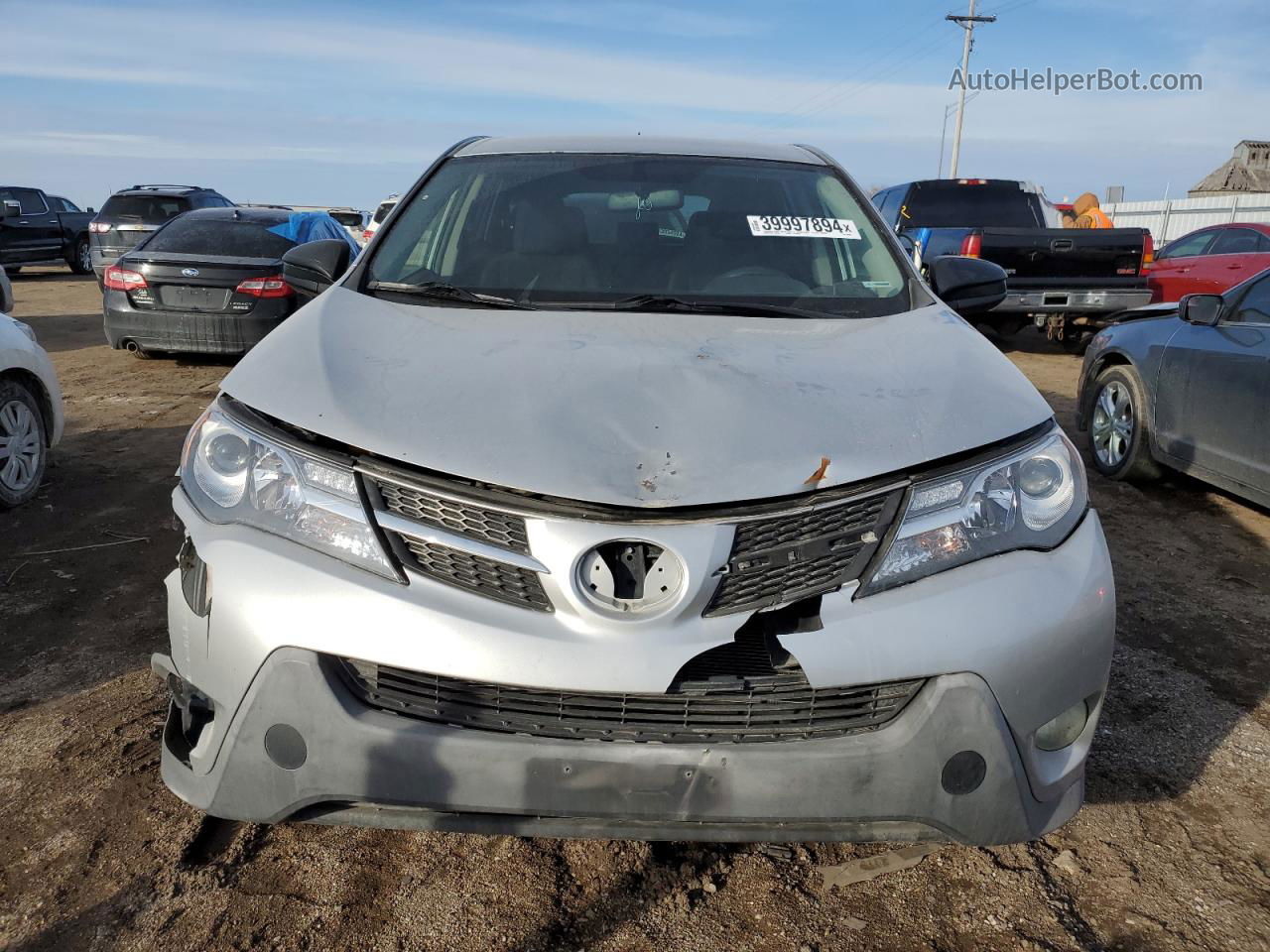 2015 Toyota Rav4 Le Gray vin: JTMBFREV9FJ022923