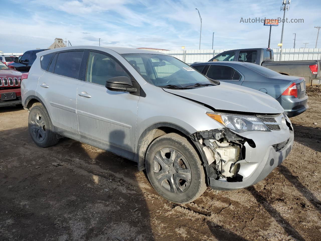 2015 Toyota Rav4 Le Gray vin: JTMBFREV9FJ022923