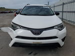 2017 Toyota Rav4 Le White vin: JTMBFREV9HJ130185