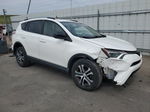 2017 Toyota Rav4 Le White vin: JTMBFREV9HJ130185