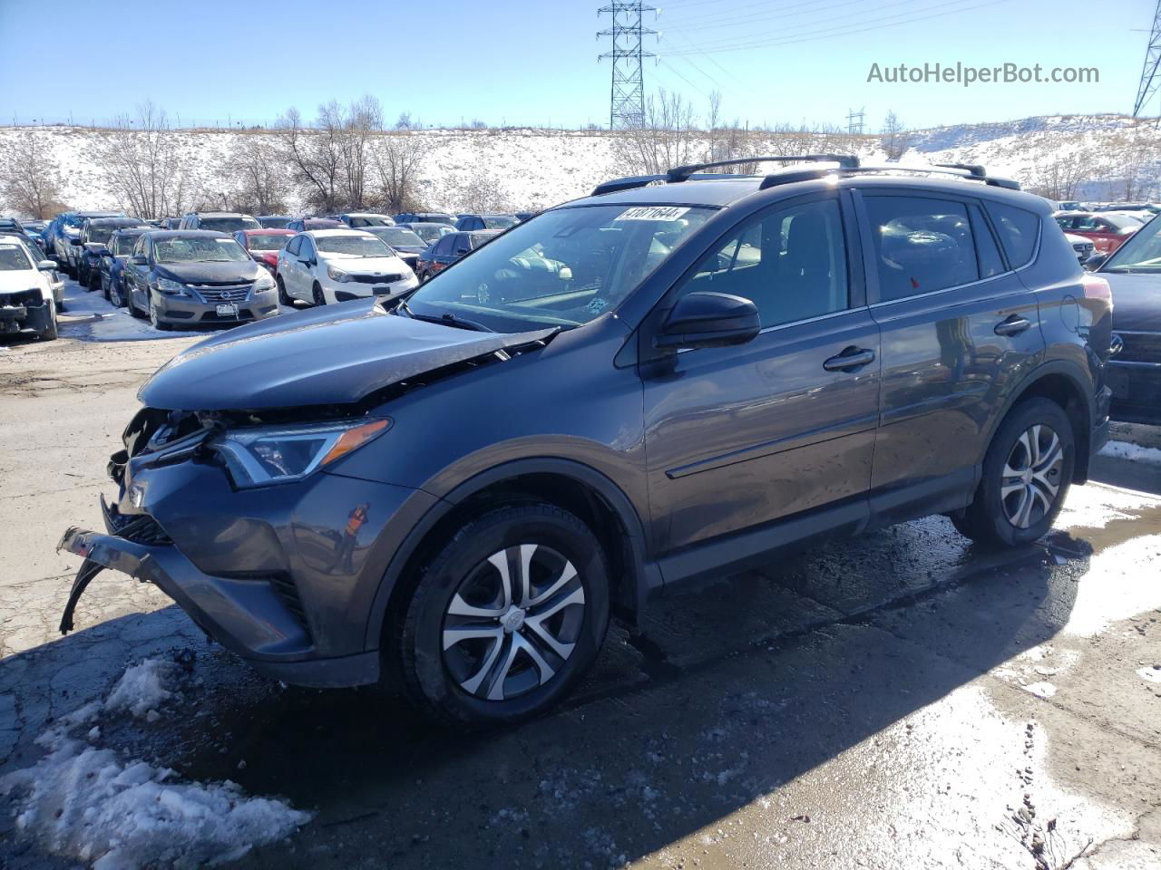 2017 Toyota Rav4 Le Gray vin: JTMBFREV9HJ169486