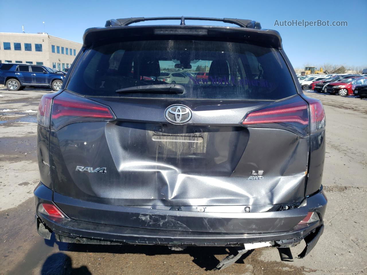 2017 Toyota Rav4 Le Gray vin: JTMBFREV9HJ169486