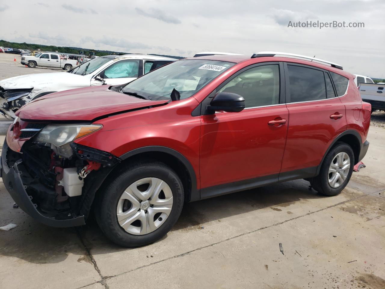 2015 Toyota Rav4 Le Красный vin: JTMBFREVXFD096284