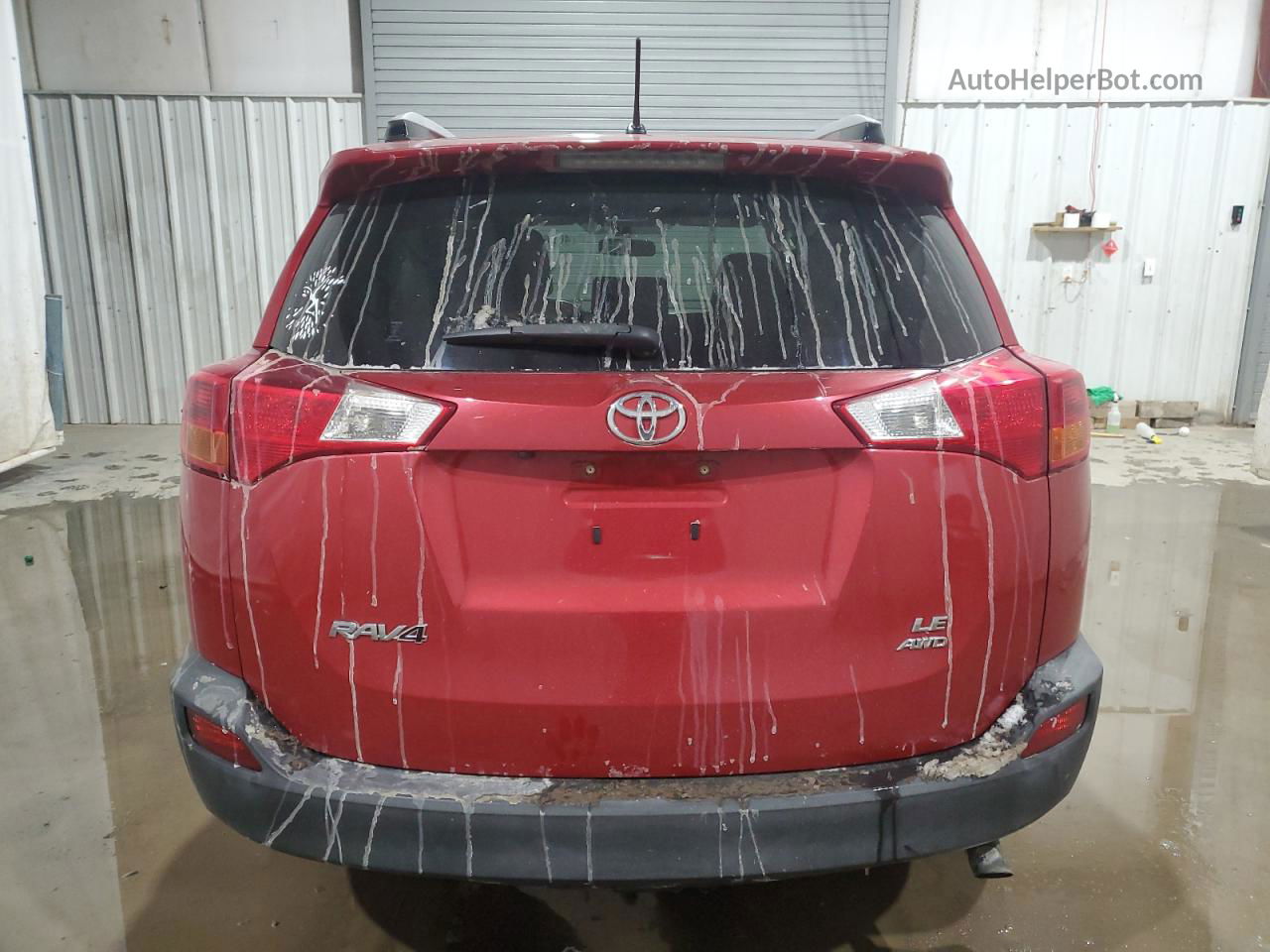 2015 Toyota Rav4 Le Red vin: JTMBFREVXFJ024051