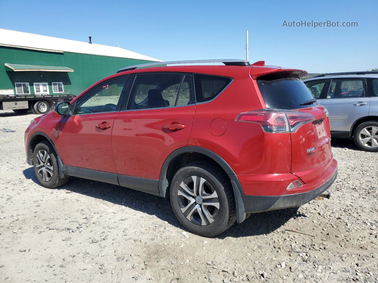 2016 Toyota Rav4 Le Красный vin: JTMBFREVXGJ059058