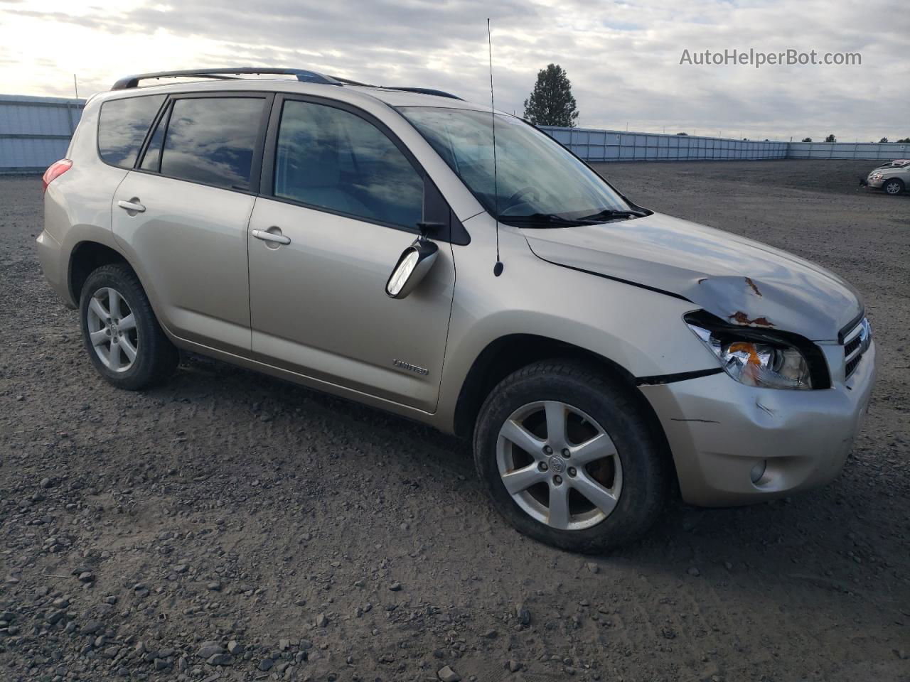 2007 Toyota Rav4 Limited Желто-коричневый vin: JTMBK31V075018090