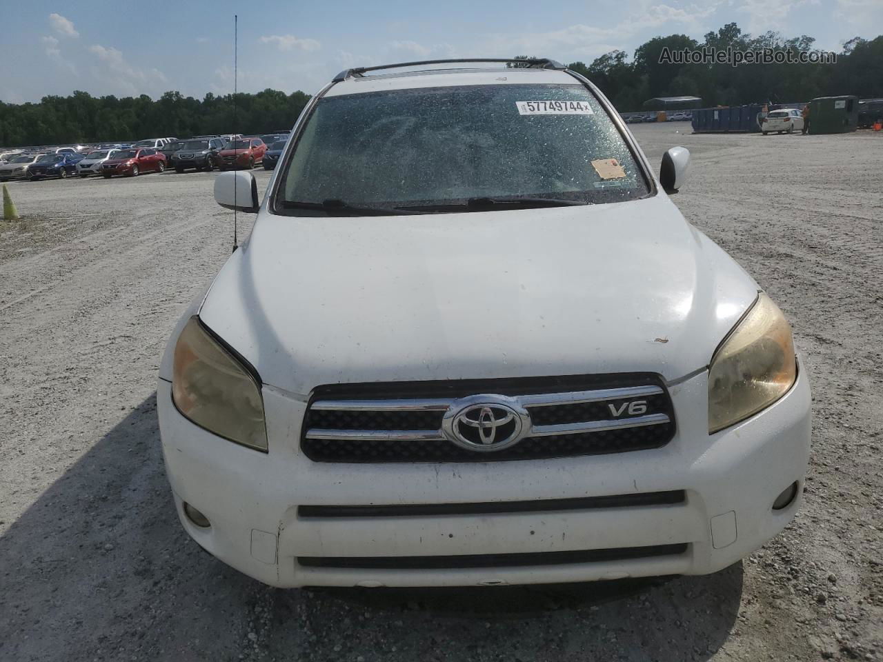 2007 Toyota Rav4 Limited Белый vin: JTMBK31V175025906