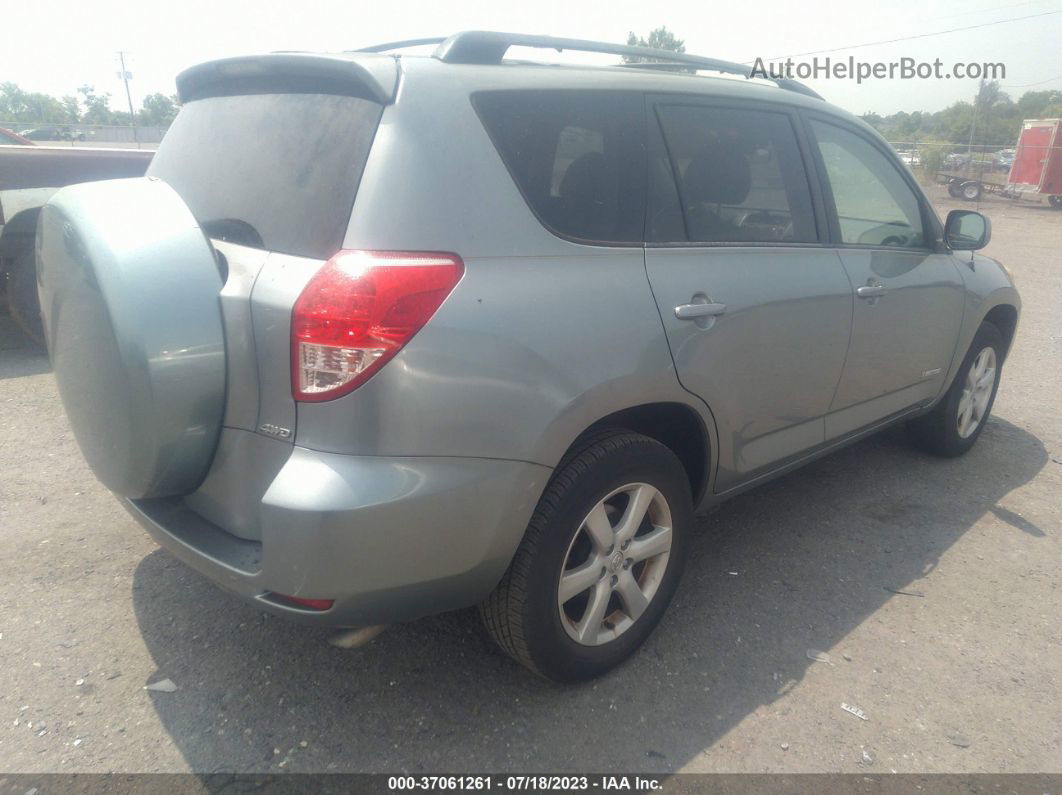 2007 Toyota Rav4 Limited Silver vin: JTMBK31V275013103