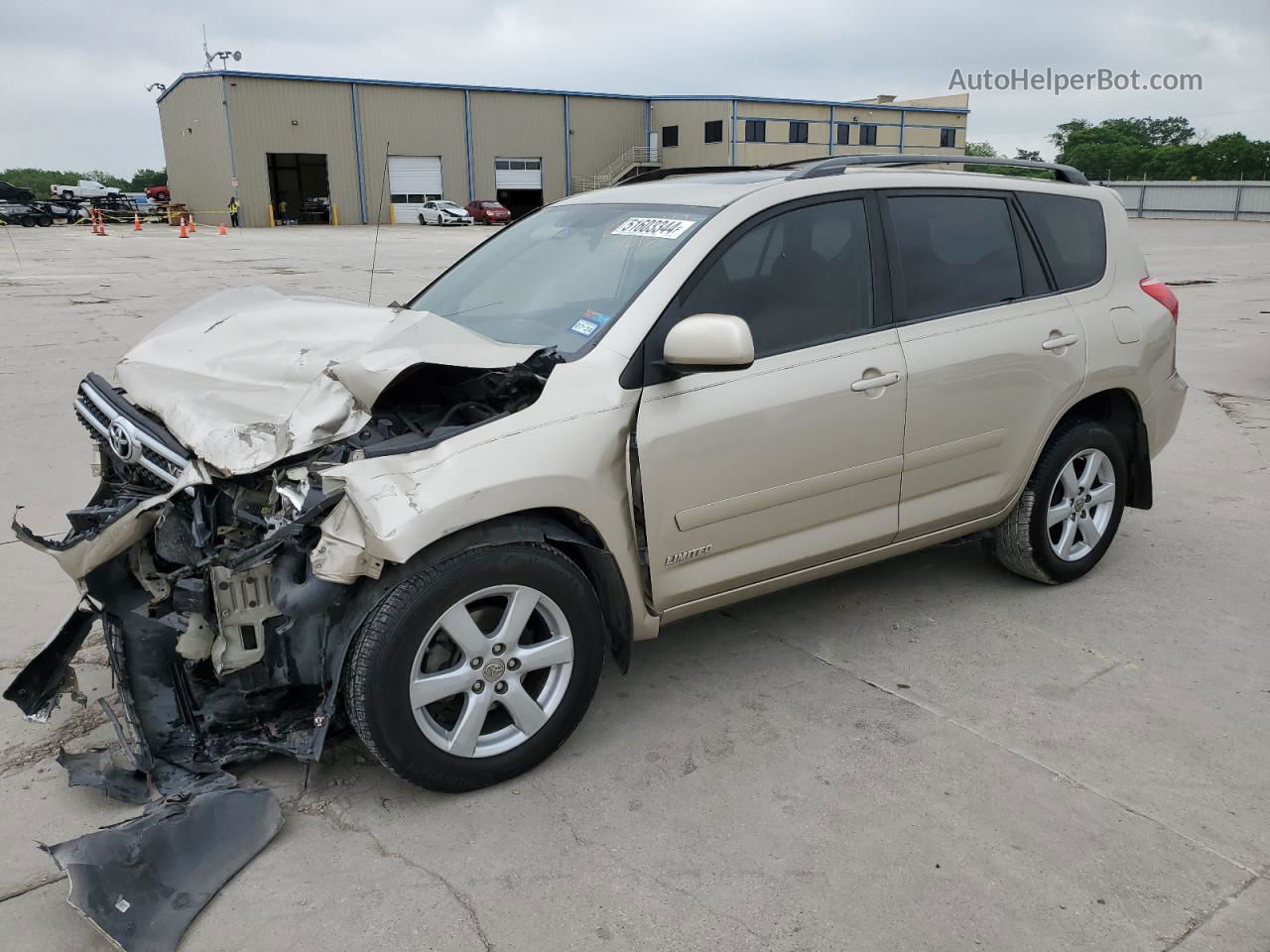 2007 Toyota Rav4 Limited Beige vin: JTMBK31V276016688