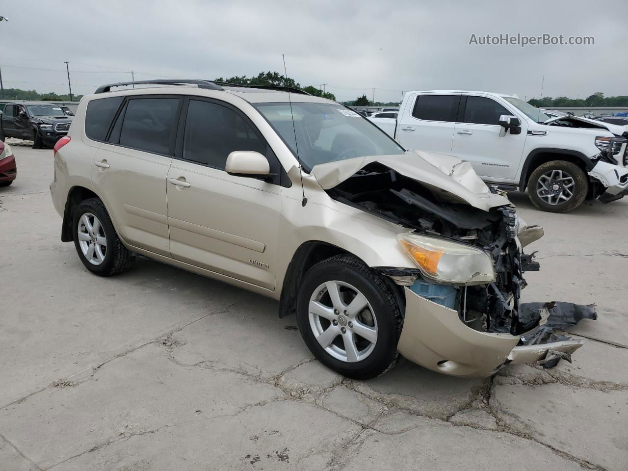 2007 Toyota Rav4 Limited Beige vin: JTMBK31V276016688