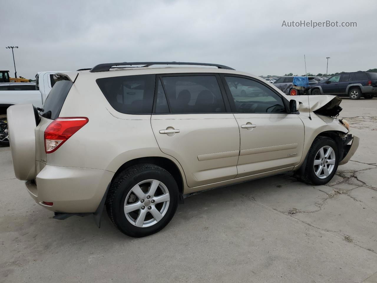 2007 Toyota Rav4 Limited Beige vin: JTMBK31V276016688