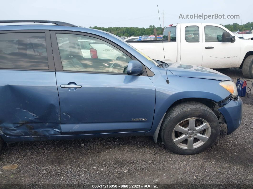 2007 Toyota Rav4 Limited Blue vin: JTMBK31V376025416