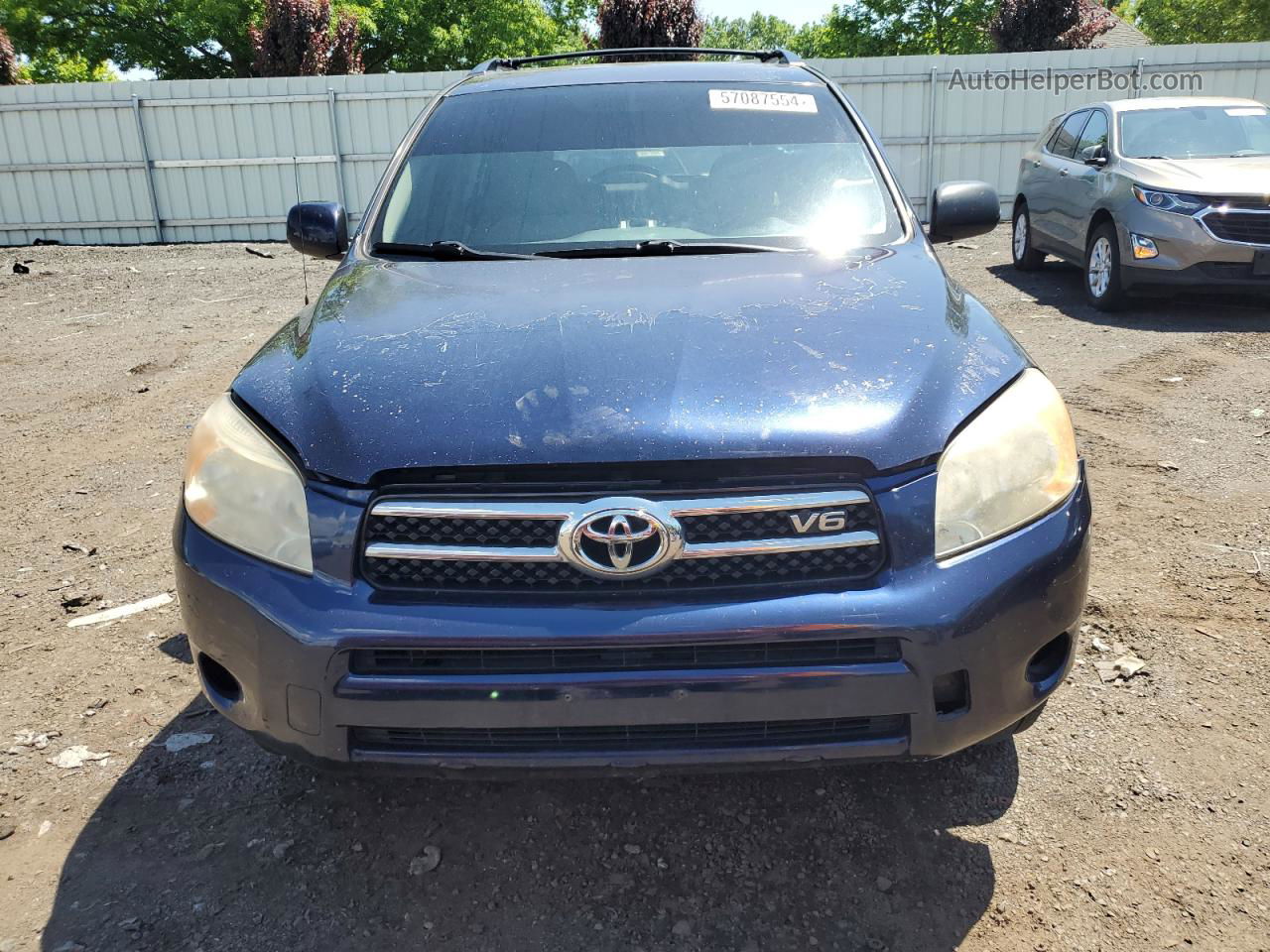 2007 Toyota Rav4 Limited Blue vin: JTMBK31V476026834