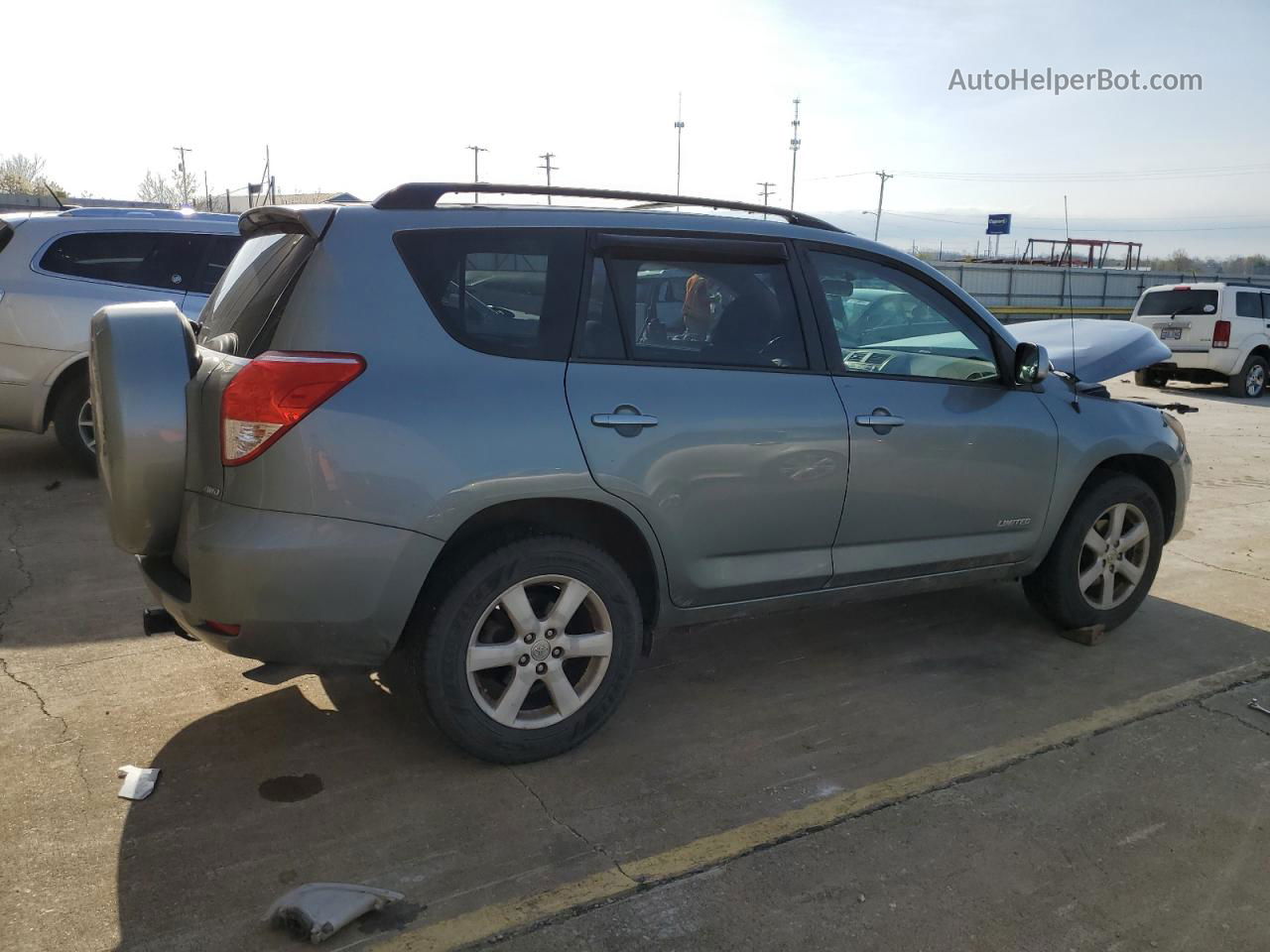 2007 Toyota Rav4 Limited Gray vin: JTMBK31V575013922