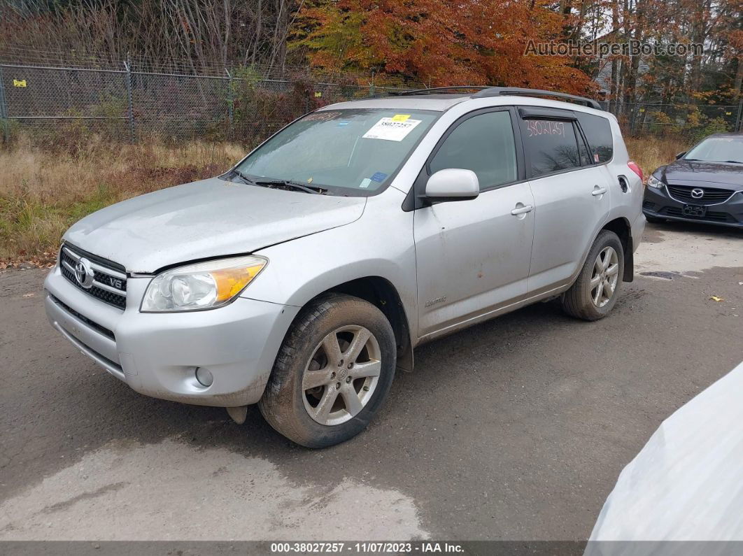 2007 Toyota Rav4 Limited V6 Silver vin: JTMBK31V575014312