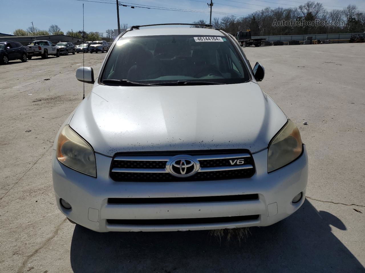 2007 Toyota Rav4 Limited White vin: JTMBK31V675035203