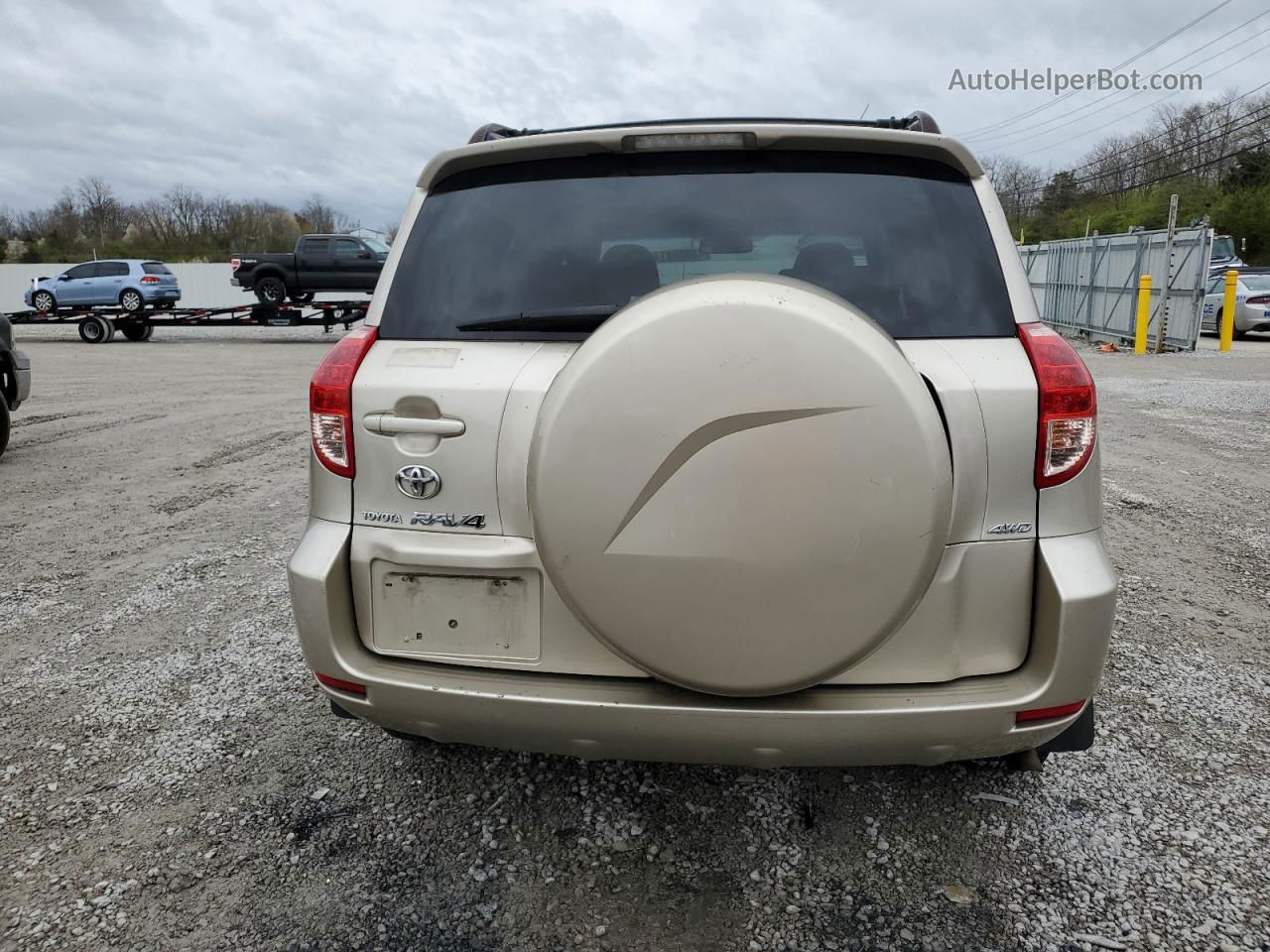 2007 Toyota Rav4 Limited Beige vin: JTMBK31V776015391