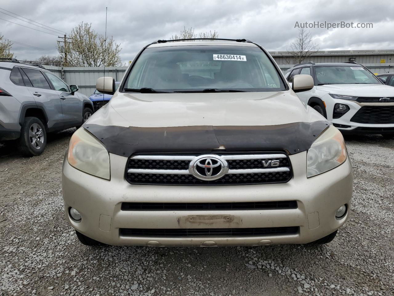 2007 Toyota Rav4 Limited Beige vin: JTMBK31V776015391