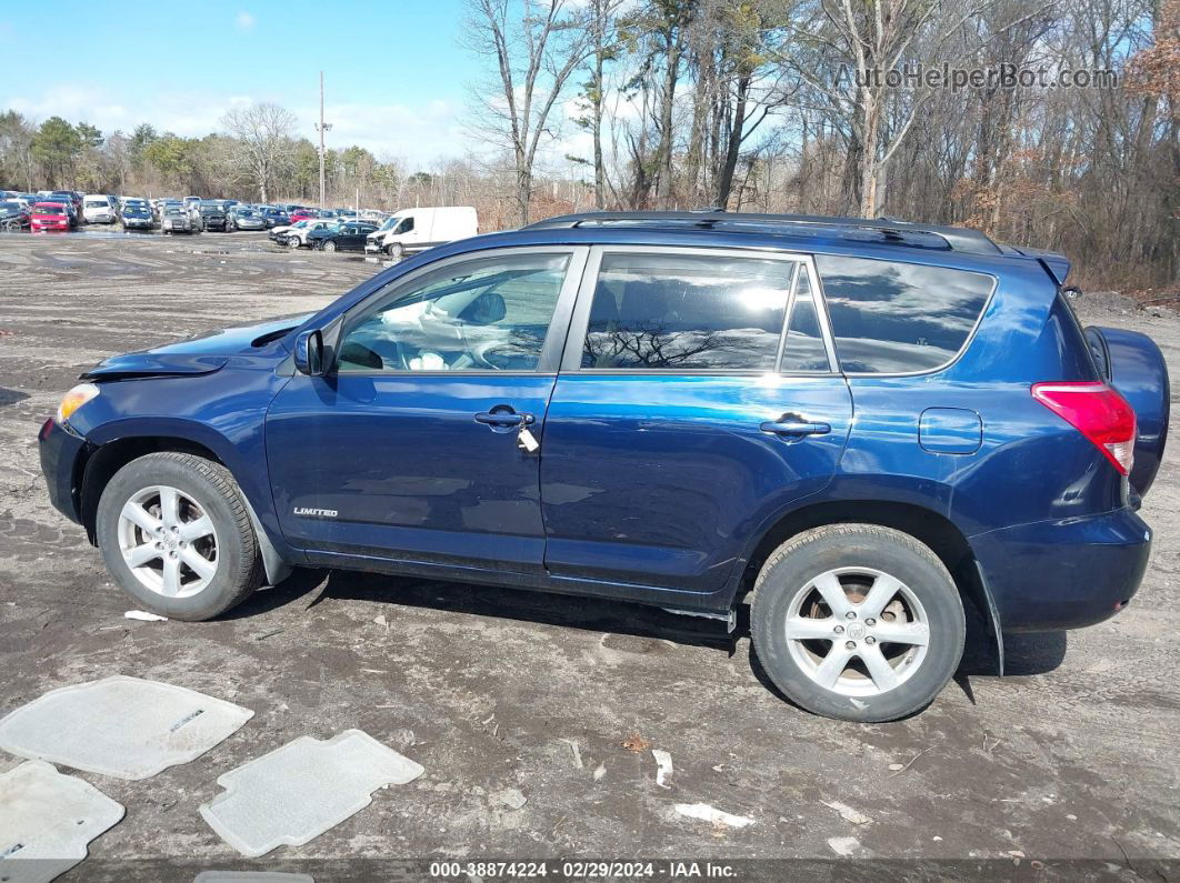 2007 Toyota Rav4 Limited V6 Blue vin: JTMBK31V776022194