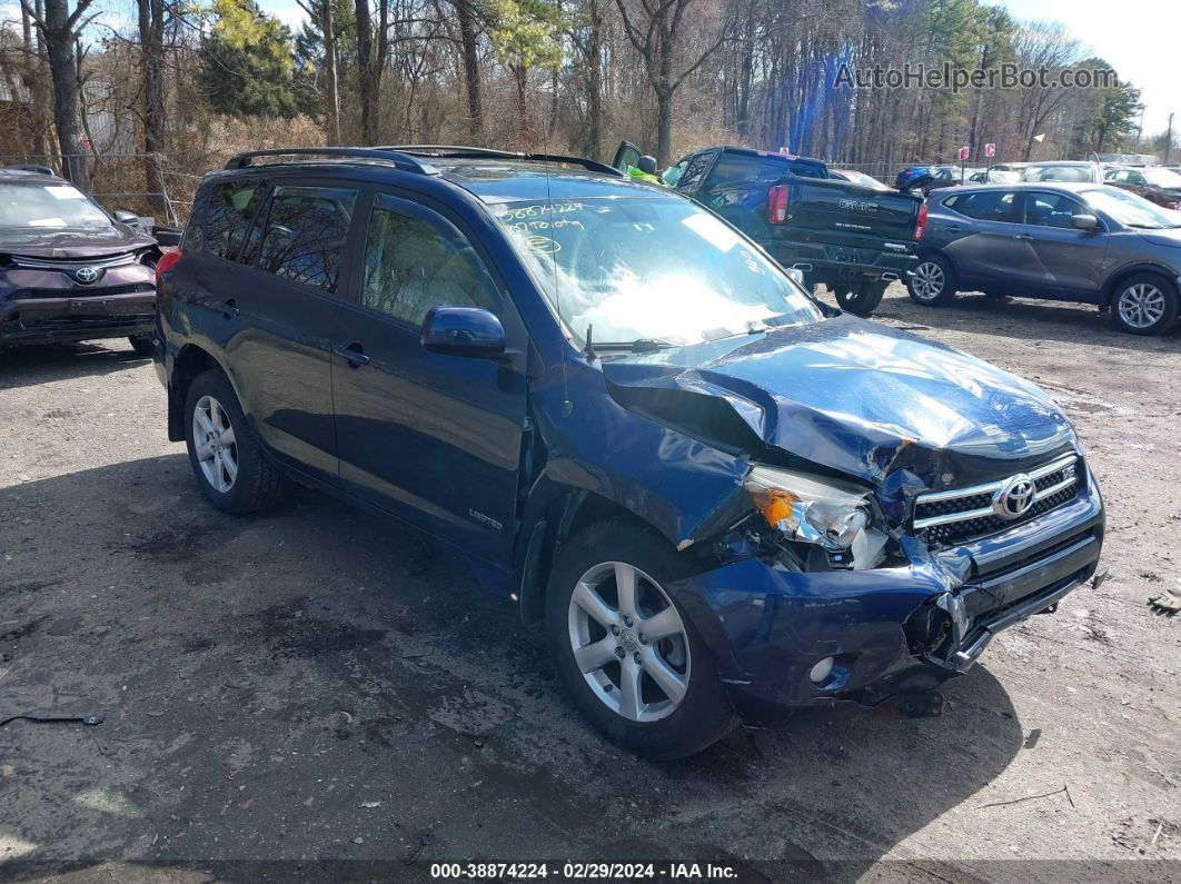 2007 Toyota Rav4 Limited V6 Blue vin: JTMBK31V776022194