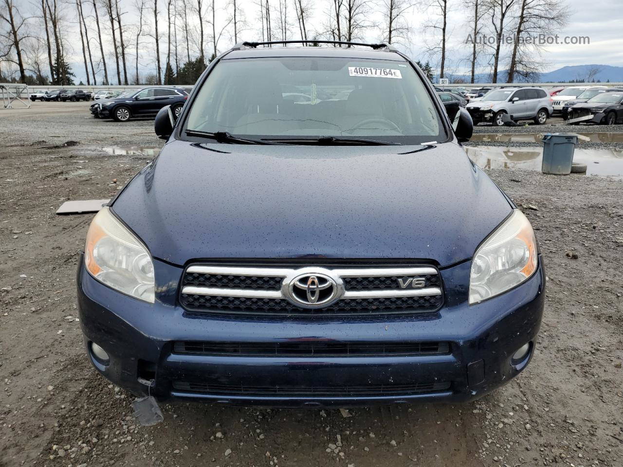 2007 Toyota Rav4 Limited Синий vin: JTMBK31V776022552