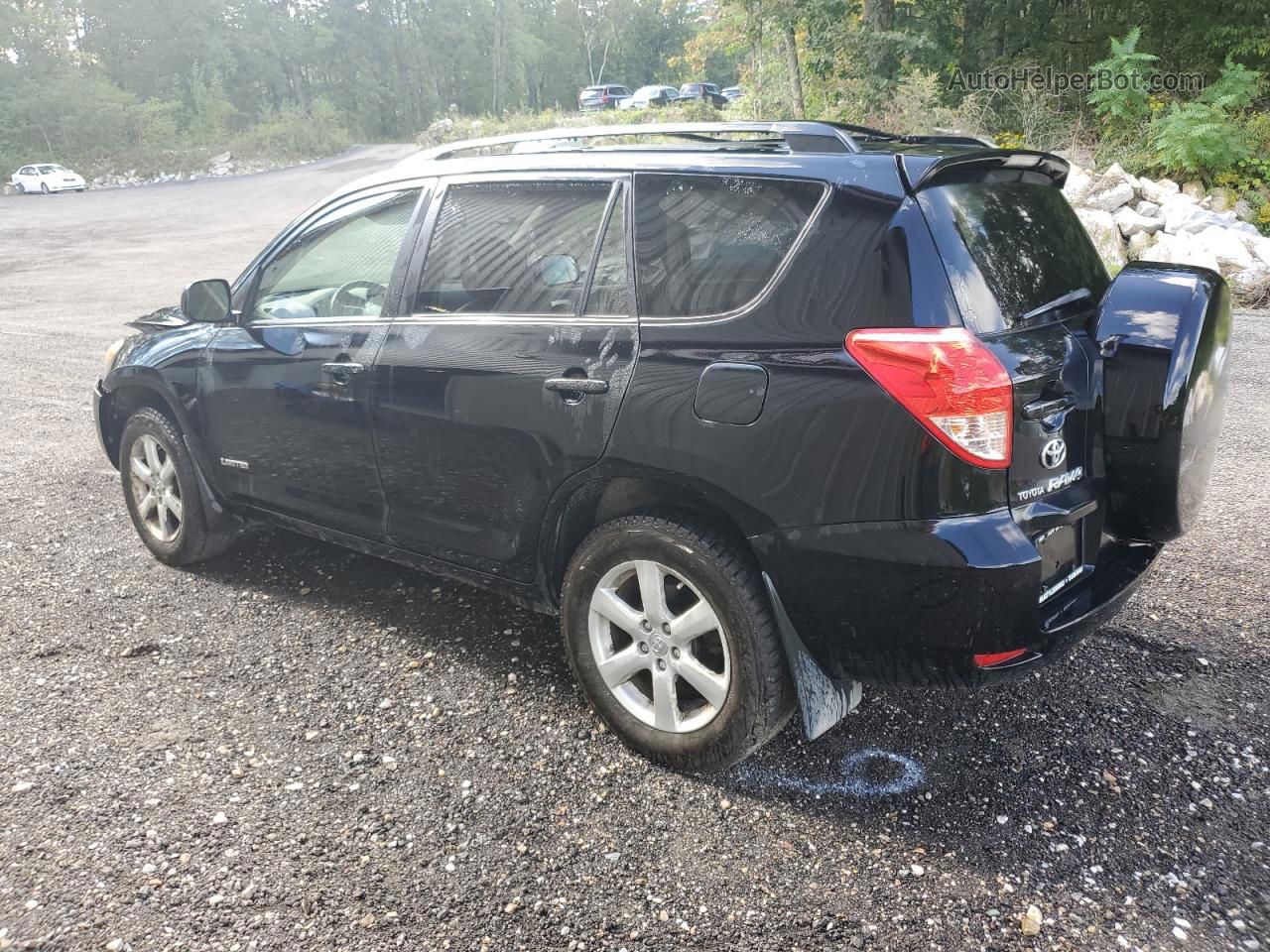 2007 Toyota Rav4 Limited Black vin: JTMBK31V876017909