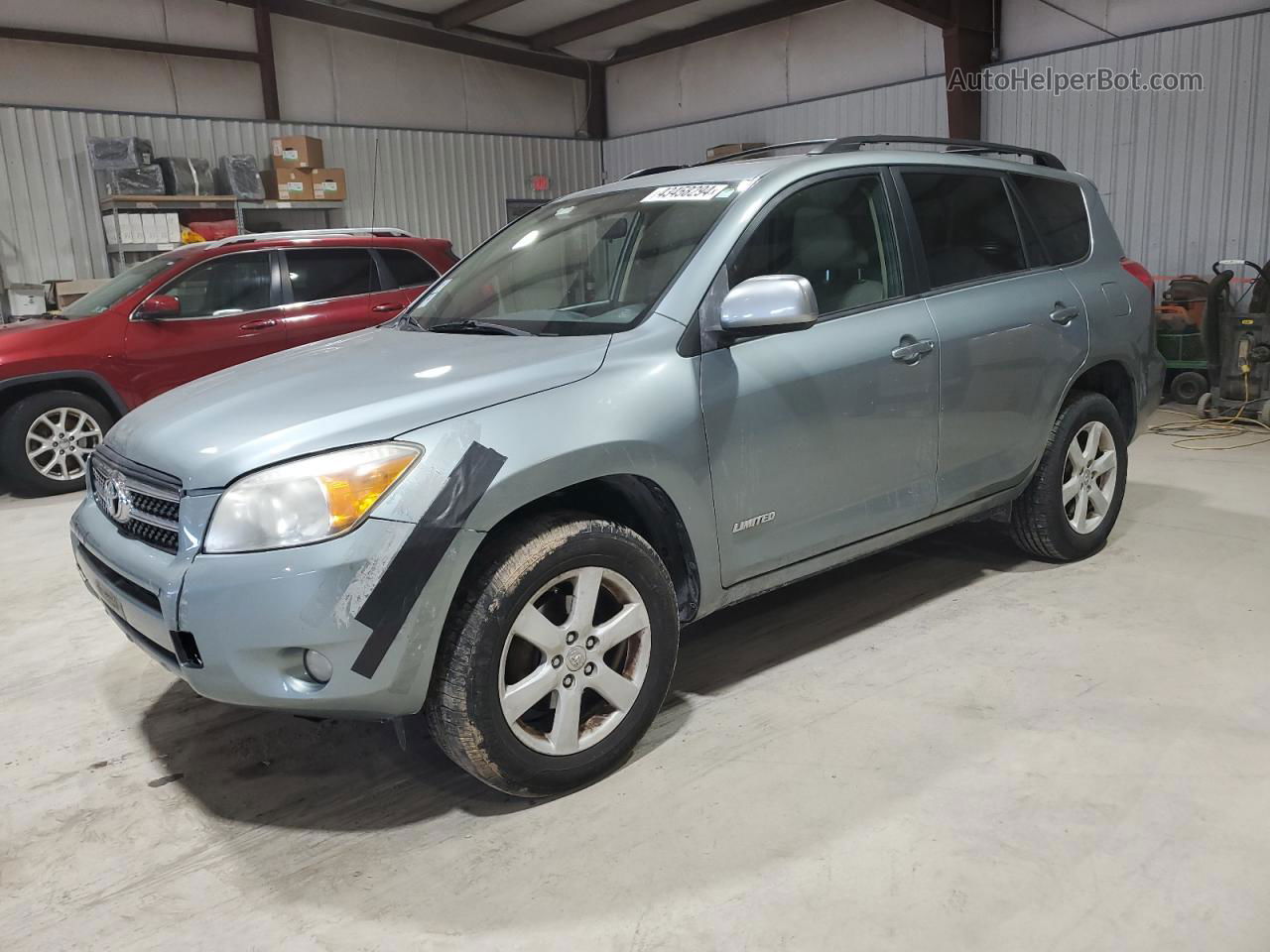 2007 Toyota Rav4 Limited Серебряный vin: JTMBK31V975036328