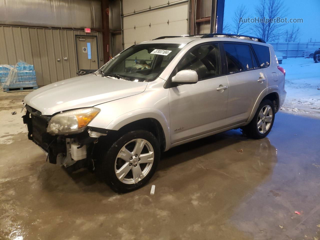 2007 Toyota Rav4 Sport Silver vin: JTMBK32V075035681