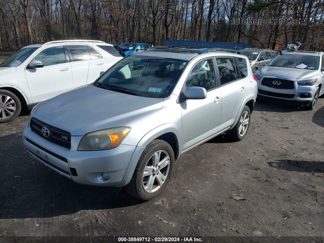 2007 Toyota Rav4 Sport V6 Silver vin: JTMBK32V175016587