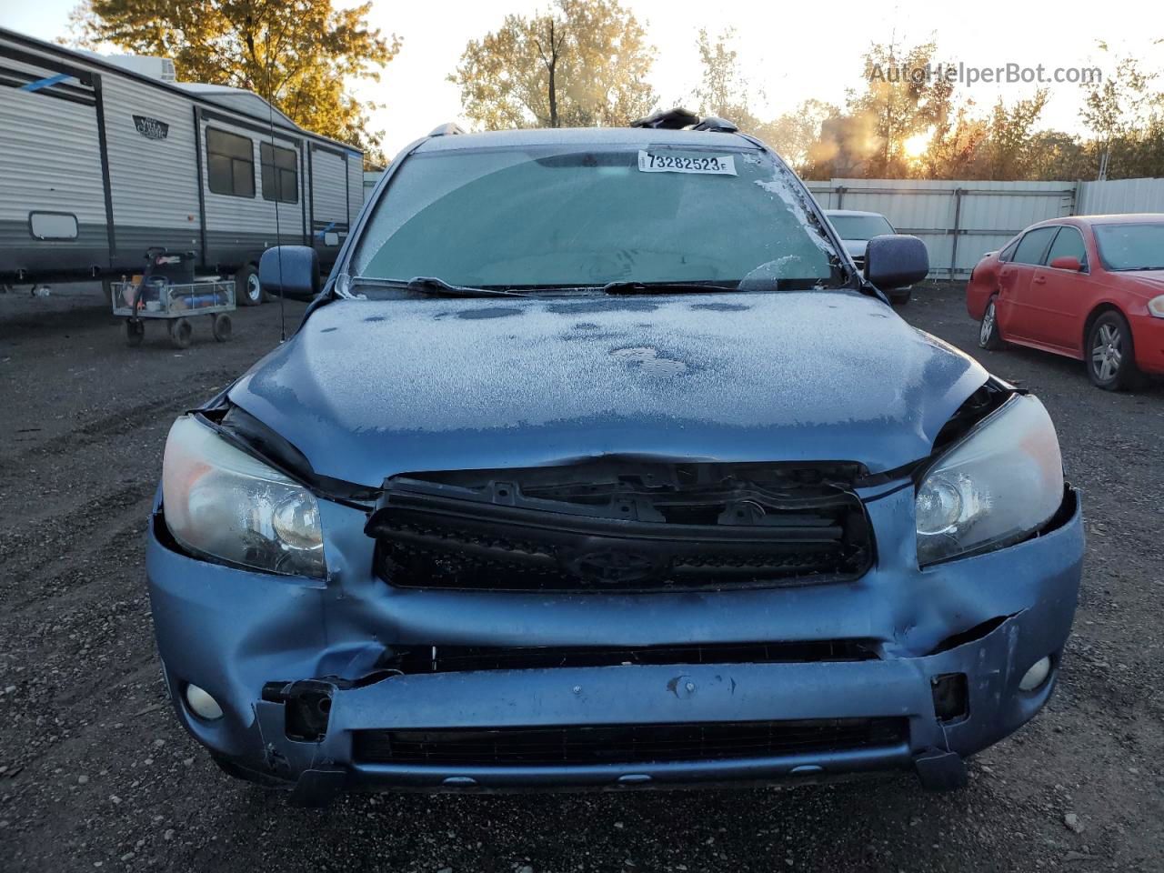 2007 Toyota Rav4 Sport Blue vin: JTMBK32V175017867