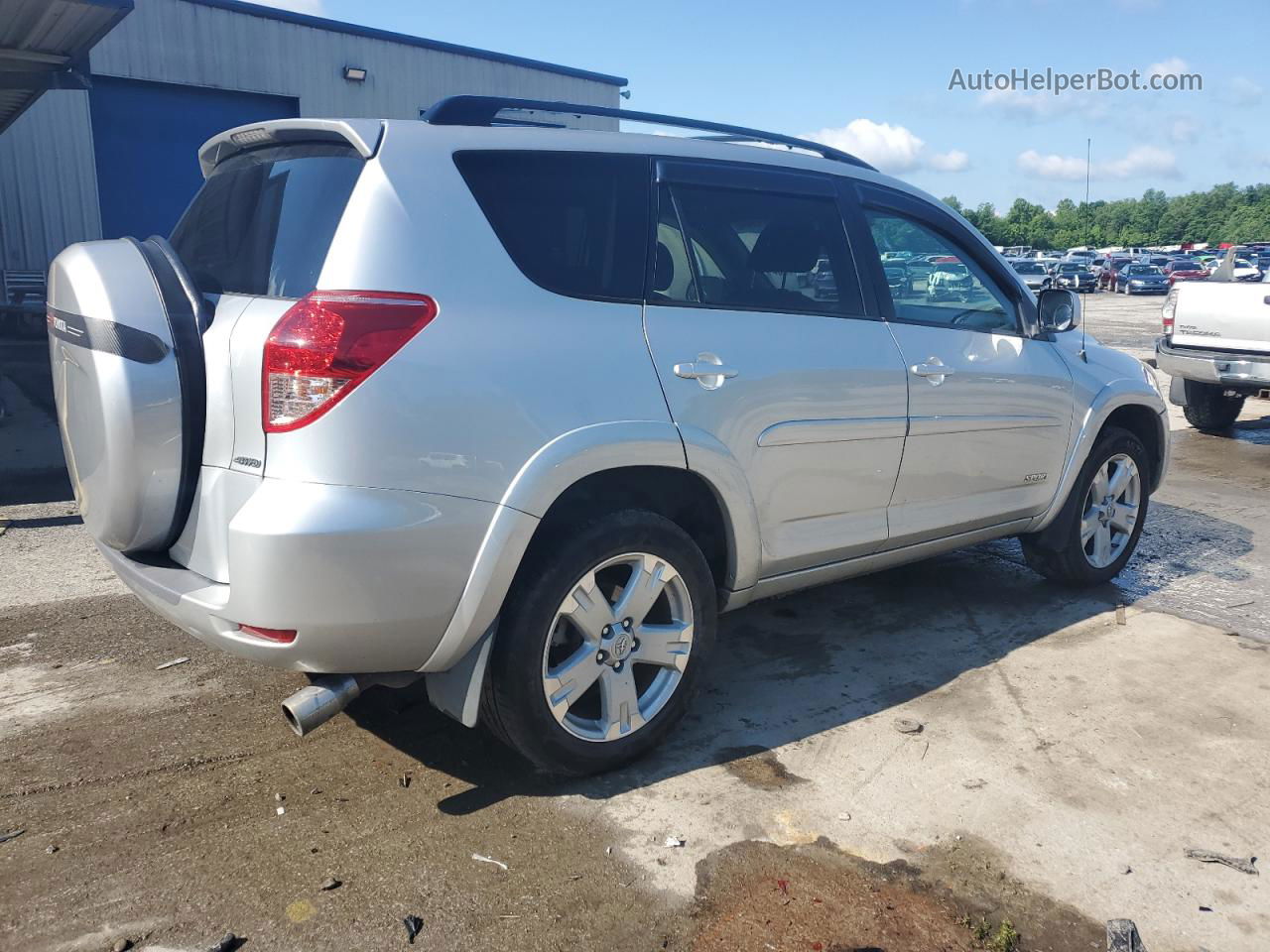 2007 Toyota Rav4 Sport Silver vin: JTMBK32V176013702