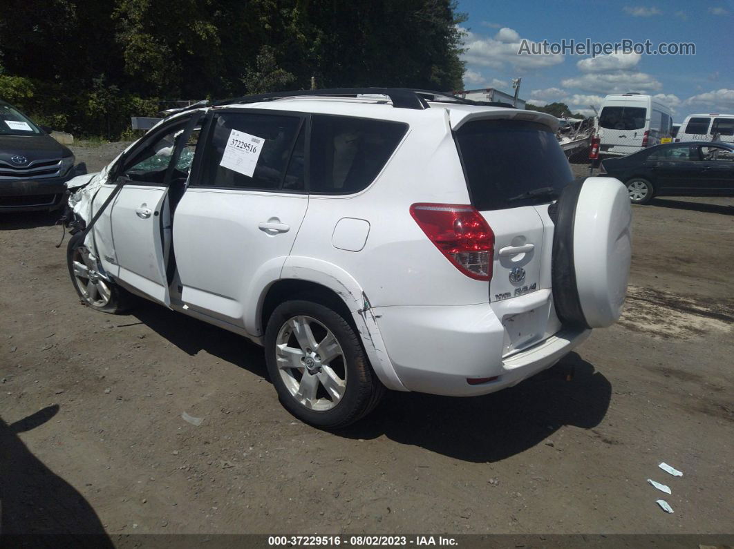 2007 Toyota Rav4 Sport White vin: JTMBK32V376011790