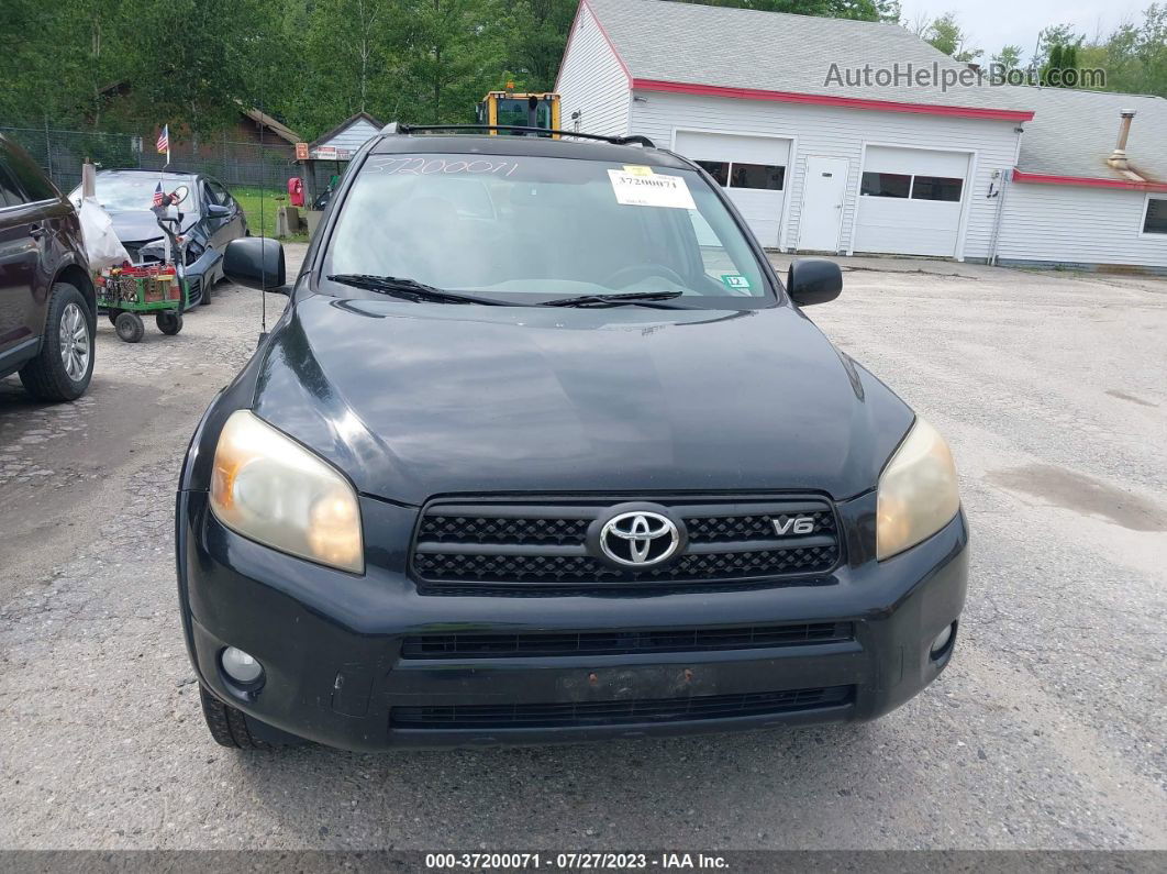 2007 Toyota Rav4 Sport Black vin: JTMBK32V376022501