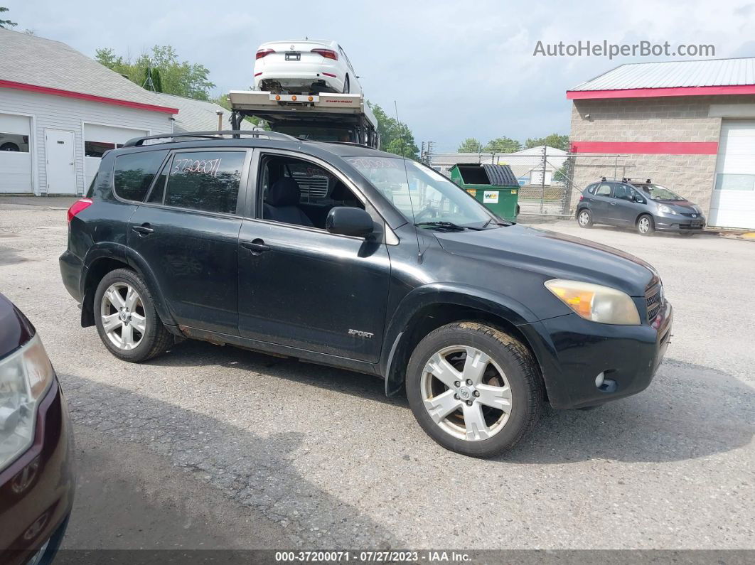 2007 Toyota Rav4 Sport Black vin: JTMBK32V376022501