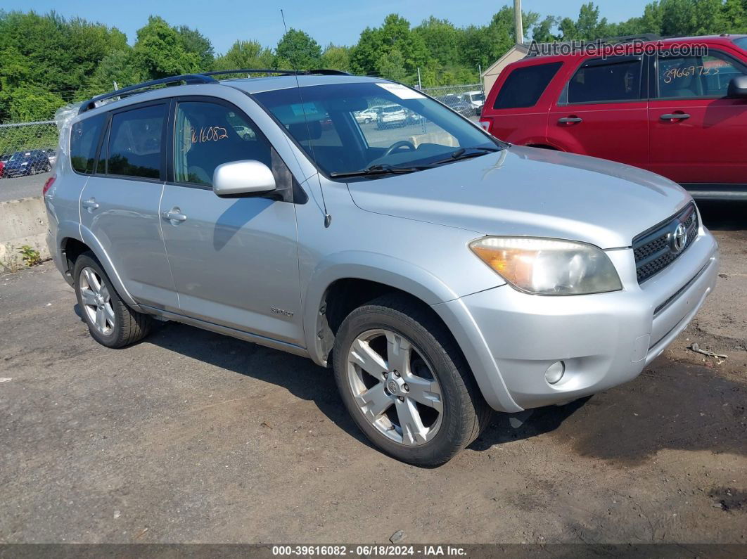 2007 Toyota Rav4 Sport V6 Silver vin: JTMBK32V475023291