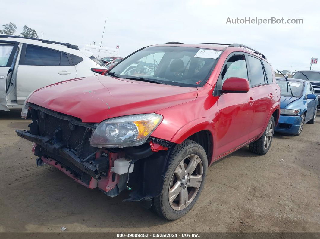 2007 Toyota Rav4 Sport V6 Red vin: JTMBK32V476023608