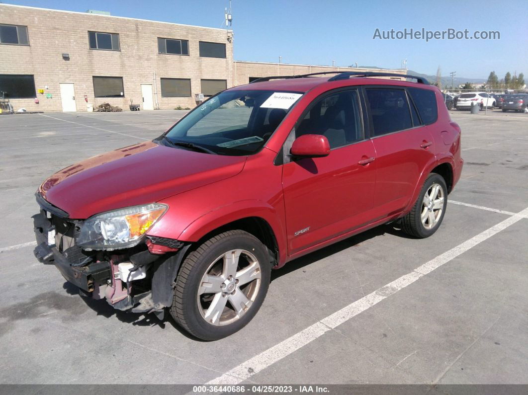 2007 Toyota Rav4 Sport V6 Red vin: JTMBK32V576014030