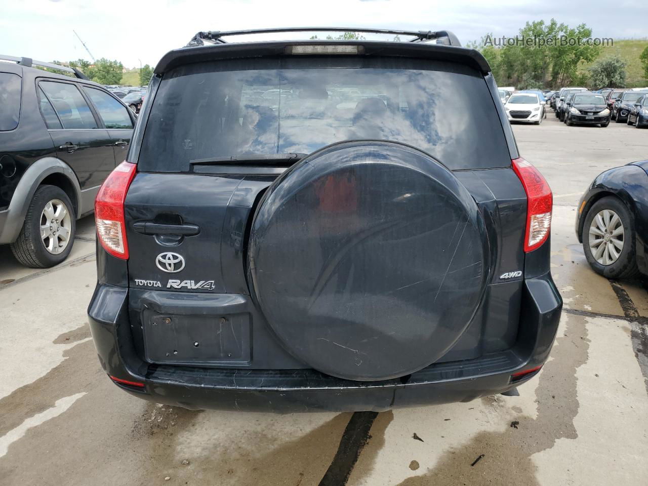 2007 Toyota Rav4 Sport Черный vin: JTMBK32V576014979