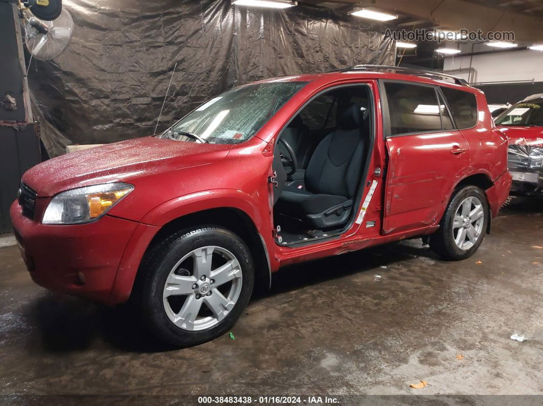 2007 Toyota Rav4 Sport V6 Red vin: JTMBK32V675034731