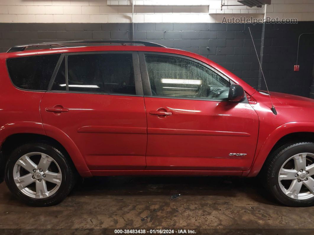 2007 Toyota Rav4 Sport V6 Red vin: JTMBK32V675034731